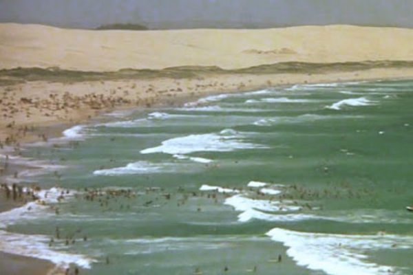 Old photo of North Cronulla Beach